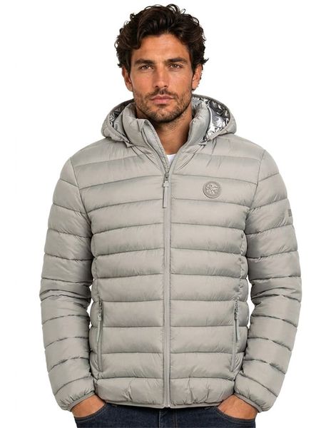 Geographical Norway Kurtka pikowana "Amiglobe" w kolorze szarym rozmiar: S. Szare kurtki Geographical Norway, s, bez wzorów, bez kaptura. Za 154.95 zł.