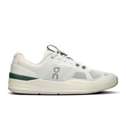 ON THE ROGER Pro White | Evergreen Buty do tenisa męskie. Białe buty sportowe casual On, bez wzorów, bez zapięcia. Za 636.99 zł.