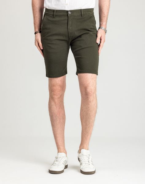 Męskie Spodenki Marcus Gerry Chino Shorts Olive Green 19-200266-5052. Zielone szorty MARCUS, l, bez wzorów. Za 99.99 zł.