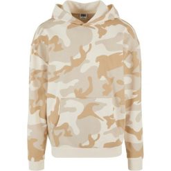 Bluza z kapturem Urban Classics Easy Camo. Brązowe bluzy Urban Classics, m, bez wzorów, z kapturem. Za 214.00 zł.