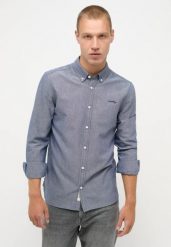 Męska Koszula MUSTANG Casper Oxford Core Carbon 1014495 4135. Koszule Mustang, m, bez wzorów, bez kołnierzyka, bez ramiączek. Za 149.99 zł.