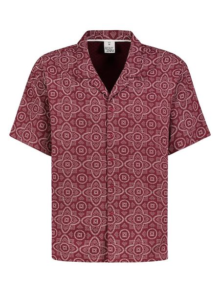 Eight2Nine Koszula w kolorze bordowym rozmiar: XL. Czerwone koszule Eight2Nine, xl, bez wzorów, z bawełny, bez kołnierzyka, bez ramiączek. Za 129.95 zł.