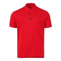 Polo Musto Essential Pique. Czerwone koszulki polo Musto, m, bez wzorów, bez kołnierzyka, bez ramiączek, żeglarskie. Za 265.50 zł.