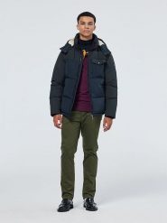 Scotch & Soda Kurtka przejściowa w kolorze granatowym rozmiar: L. Niebieskie kurtki Scotch & Soda, l, bez wzorów, bez kaptura. Za 417.28 zł.