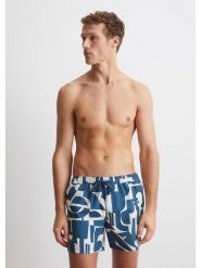 Marc O´Polo Szorty kąpielowe w kolorze granatowo-białym rozmiar: XL. Białe kąpielówki xl, bez wzorów, z materiału. Za 170.47 zł.