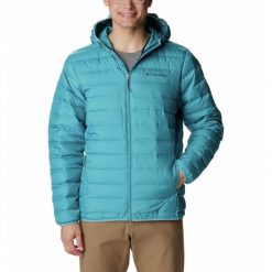 Kurtka Turystyczna Puchowa Męska Columbia Lake 22 Down Hooded Jacket. Żółte kurtki Columbia, m, bez wzorów, z puchu, bez kaptura. Za 570.99 zł.