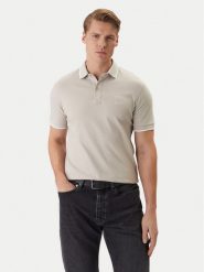 BOSS Polo Passertip 50507699 Beżowy Regular Fit. Brązowe koszulki polo Boss, m, bez wzorów, z bawełny, bez kołnierzyka, bez ramiączek. Za 399.99 zł.