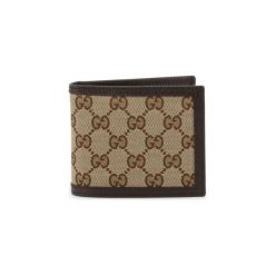 Gucci Portfel 26098_7KY9LN. Portfele Gucci, bez wzorów, z materiału. Za 939.00 zł.