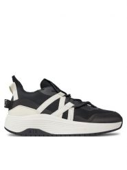 Armani Exchange Sneakersy XUX187 XV774 00002 Czarny. Czarne buty sportowe casual Armani Exchange, bez wzorów, z materiału, bez zapięcia. Za 739.99 zł.