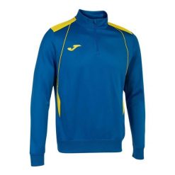 Bluza Joma Championship VII. Niebieskie bluzy bez kaptura Joma, m, bez wzorów, z dżerseju, bez kaptura. Za 245.50 zł.