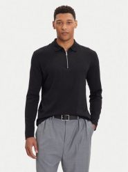 Marc O'Polo Polo M29 2144 52078 Czarny Regular Fit. Czarne koszulki polo sportowe Marc O'Polo, m, bez wzorów, z bawełny, bez kołnierzyka, bez ramiączek. Za 349.99 zł.