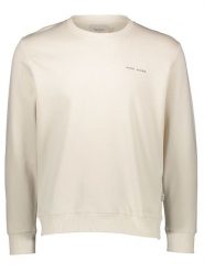 Pepe Jeans Bluza w kolorze kremowym rozmiar: XXL. Brązowe bluzy Pepe Jeans, xxl, bez wzorów, z bawełny, bez kaptura. Za 154.95 zł.