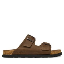 Klapki Rieker. Brązowe klapki Rieker. Za 359.99 zł.