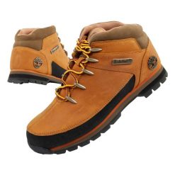 Buty trekkingowe Timberland Euro Sprint. Szare buty trekkingowe Timberland, bez wzorów, ze skóry, bez zapięcia. Za 599.00 zł.