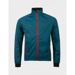 Kurtka do narciarstwa biegowego męska Halti Falun Softshell XCT. Niebieskie kurtki Halti, na zimę, m, bez wzorów, z softshellu, bez kaptura. Za 844.99 zł.