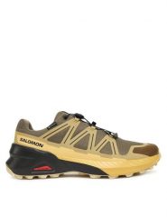 Salomon Buty do biegania Speedcross Peak Gore-Tex L47853100 Brązowy. Brązowe buty do biegania Salomon, bez wzorów, z gore-texu, bez zapięcia, do biegania, gore-tex. Za 449.99 zł.