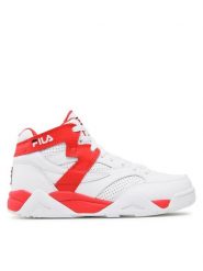 Fila Sneakersy Fila M-Squad Mid FFM0212.13041 Biały. Białe buty sportowe casual Fila, bez wzorów, ze skóry, bez zapięcia. Za 399.00 zł.