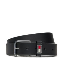 Pasek Męski Tommy Jeans. Czarne paski Tommy Jeans, bez wzorów, z jeansu. Za 109.99 zł.