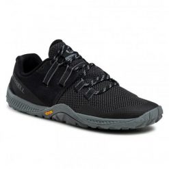 Buty do biegania Męskie Merrell Trail Glove 6 Black. Szare buty do biegania Merrell, bez wzorów, z materiału, bez zapięcia, do biegania. Za 695.00 zł.
