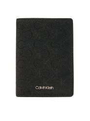 Calvin Klein Portfel Ck Must Mono Bifold 7cc W/Coi K50K512686 Czarny. Czarne portfele CALVIN KLEIN, bez wzorów, ze skóry. Za 209.99 zł.