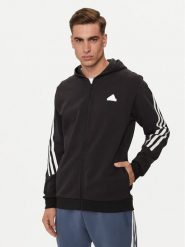 Adidas Bluza Future Icons 3-Stripes IR9159 Czarny Regular Fit. Czarne bluzy Adidas, m, bez wzorów, z bawełny, bez kaptura. Za 219.99 zł.