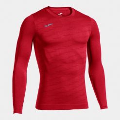 Longsleeve termoaktywny męski Joma Classic. Czerwone bielizna termoaktywna Joma, m, bez wzorów, bez ramiączek, do piłki nożnej. Za 129.99 zł.
