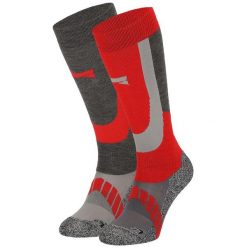 Skarpety narciarskie Xtreme, 2 par, Multi Czerwony. Czerwone skarpety XTREME SOCKSWEAR, bez wzorów. Za 151.99 zł.