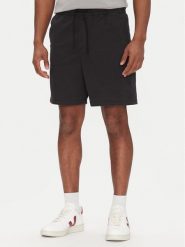 Gap Szorty materiałowe 723683-02 Czarny Regular Fit. Czarne szorty GAP, m, bez wzorów, z bawełny. Za 119.99 zł.