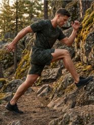 Szorty sportowe SNSY PERFORMANCE - wielobarwny. Krótkie spodenki sportowe Sinsay, l, bez wzorów. Za 39.99 zł.