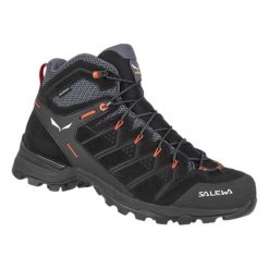 Buty trekkingowe Salewa Alp Mate mid Imperméable. Brązowe buty turystyczne Salewa, bez wzorów, z materiału, bez zapięcia, trekkingowe. Za 801.50 zł.