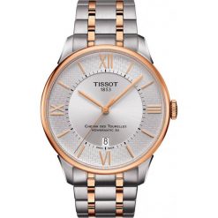 PROMOCJA ZEGAREK TISSOT CHEMIN DES TOURELLES POWERMATIC 80 HELVETIC T099.407.22.038.01. Szare zegarki TISSOT, ze stali. W wyprzedaży za 3,432.00 zł.