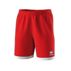 Szorty Errea Barney. Czerwone krótkie spodenki sportowe ERREA, l, z aplikacjami, z materiału. Za 123.00 zł.