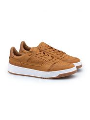 LLOYD Skórzane sneakersy w kolorze jasnobrązowym rozmiar: 43. Brązowe buty sportowe casual Lloyd, bez wzorów, bez zapięcia. Za 413.95 zł.