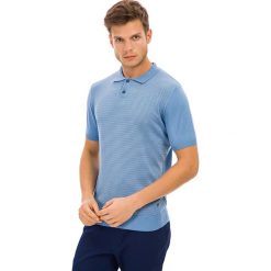 Koszulka polo w kolorze błękitnym. Koszulki polo marki Galvanni. W wyprzedaży za 249.95 zł.