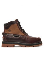 Timberland Trapery TB0A697HEIW1 Brązowy. Brązowe trapery Timberland, ze skóry, bez zapięcia. Za 879.99 zł.