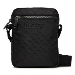 Saszetka BOSS. Czarne saszetki i nerki Boss, bez wzorów. Za 499.99 zł.