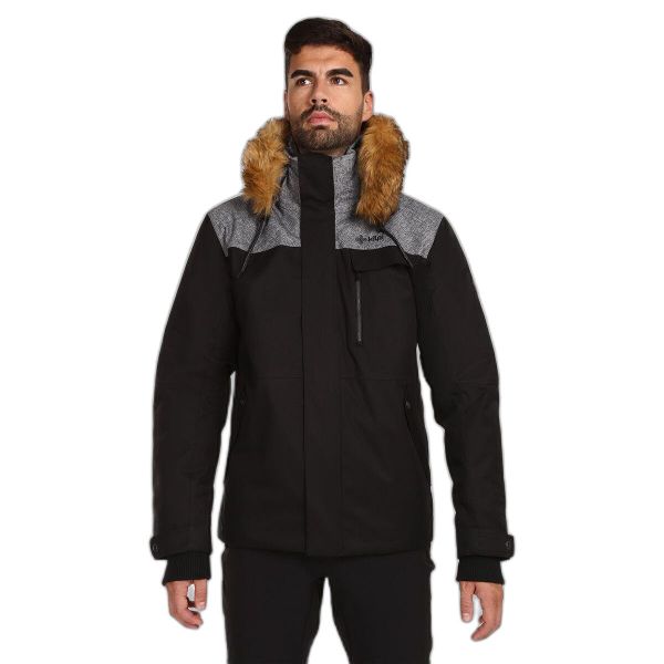 Kurtka Kilpi Alpha. Czarne kurtki Kilpi, na zimę, xl, bez wzorów, z puchu, bez kaptura. Za 680.25 zł.