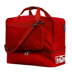 Torba piłkarska sportowa KEEZA Genoa z dodatkową usztywnioną komorą na buty 80L. Czarne torby na ramię KEEZA, bez wzorów, z materiału, na ramię, duże, bez dodatków. Za 164.00 zł.