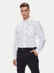 Tommy Jeans Koszula Critter DM0DM19521 Biały Regular Fit. Białe koszule Tommy Jeans, m, bez wzorów, z bawełny, bez kołnierzyka, bez ramiączek. Za 179.99 zł.