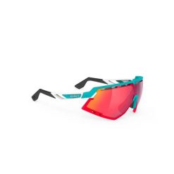 Okulary Rudy Project DEFENDER EMERALD WHITE MATTE - Multilaser Red. Niebieskie okulary przeciwsłoneczne Rudy Project. Za 850.65 zł.