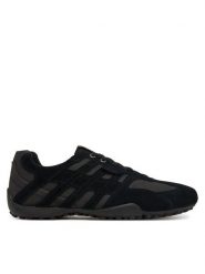 Geox Sneakersy Uomo Snake U4207K 022EK C9997 Czarny. Czarne buty sportowe casual Geox, bez wzorów, ze skóry, bez zapięcia. Za 499.99 zł.