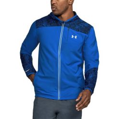Under Armour Bluza męska Storm Printed Jacket niebieska r. M (1289752-984). Bluzy bez kaptura Under Armour. Za 270.24 zł.