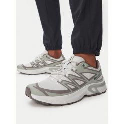 Sneakersy Salomon. Szare espadryle Salomon, bez wzorów, bez obcasa, bez zapięcia. Za 479.99 zł.
