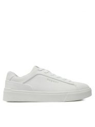 Bugatti Sneakersy 324-AMU01-5000 Biały. Białe buty sportowe casual Bugatti, bez wzorów, z materiału, bez zapięcia. Za 209.99 zł.