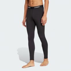 Legginsy Multi Synthetic Base Layer. Czarne legginsy długie sportowe Adidas, uniwersalny, bez wzorów, trekkingowe, climacool (adidas). Za 219.00 zł.