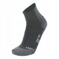 Skarpety trekkingowe męskie Uyn Trekking 2IN Low Cut. Niebieskie skarpety UYN, bez wzorów. Za 109.99 zł.
