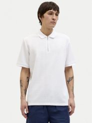 Jack & Jones Polo Austin 12279177 Granatowy Regular Fit. Niebieskie koszulki polo Jack & Jones, m, bez wzorów, z bawełny, bez kołnierzyka, bez ramiączek. Za 119.99 zł.