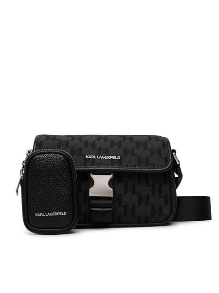 KARL LAGERFELD Saszetka B3M30294 Czarny. Czarne saszetki i nerki KARL LAGERFELD, bez wzorów, z materiału, bez dodatków. Za 999.99 zł.