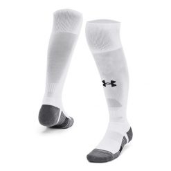 Skarpetki do połowy łydki Under Armour Accelerate. Białe skarpetki sportowe Under Armour, bez wzorów. Za 90.00 zł.