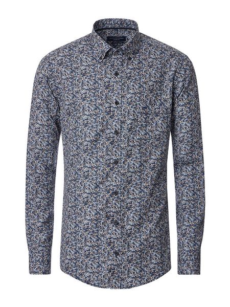 CASAMODA Koszula w kolorze niebiesko-pomarańczowym rozmiar: 7XL. Niebieskie koszule CASAMODA, xl, bez wzorów, z bawełny, bez kołnierzyka, bez ramiączek. Za 91.56 zł.